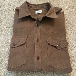 J. Crew Corduroy Shirt Jacket M